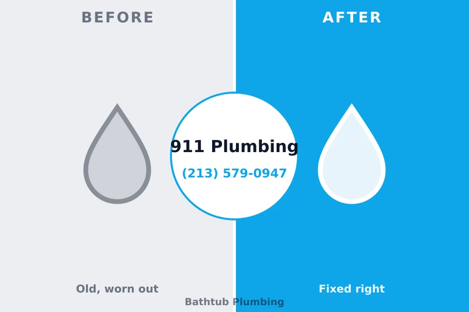 Before and after: plumbing company Point Pleasant, WV